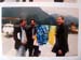 chancellor vranitzky gets his portrait at the airport of innsbruck