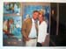 zwerger and miss america at his exhibition at ashkenazy galleries in san francisco